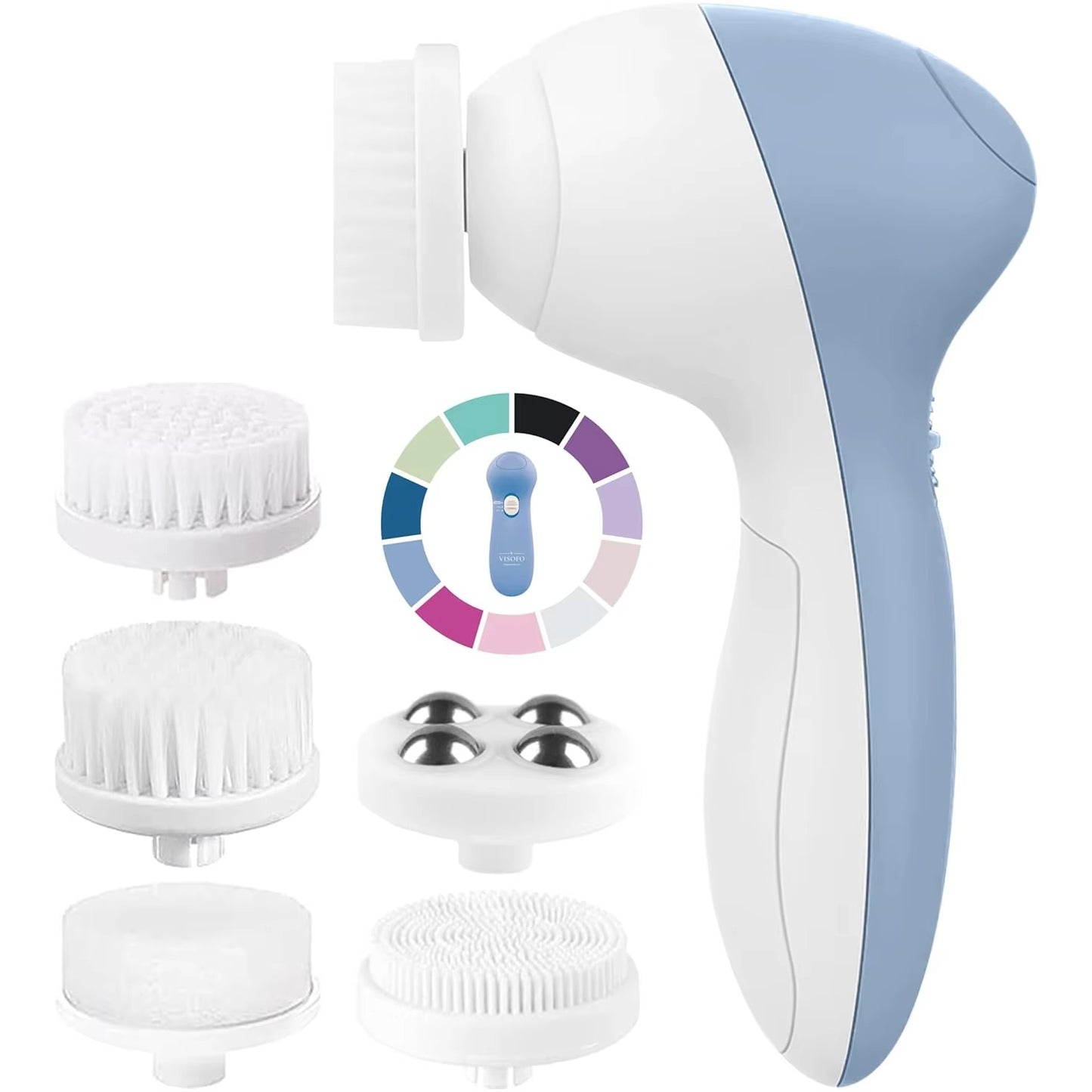 5-in-1 Facial Cleansing Brush