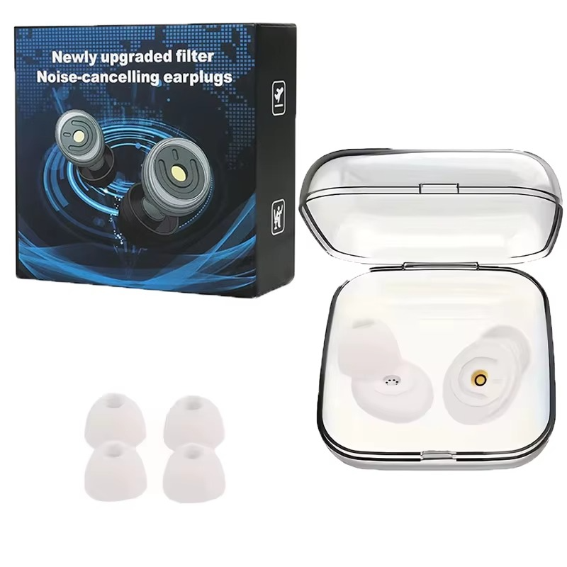 Premium Silicone Ear Plugs for Noise Reduction