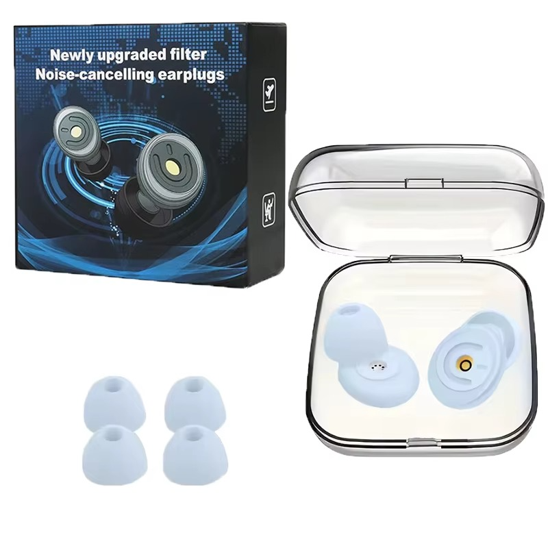 Premium Silicone Ear Plugs for Noise Reduction